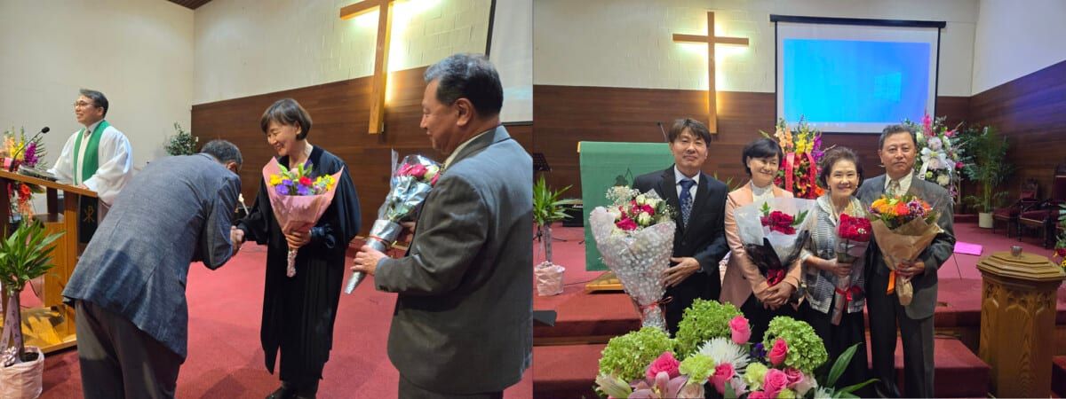 민경석 목사 위임 예배와 부활절 연합예배